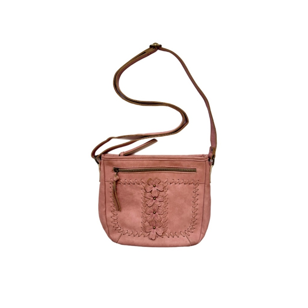 Wallflower Brand Pink Bohemian Floral Crossbody